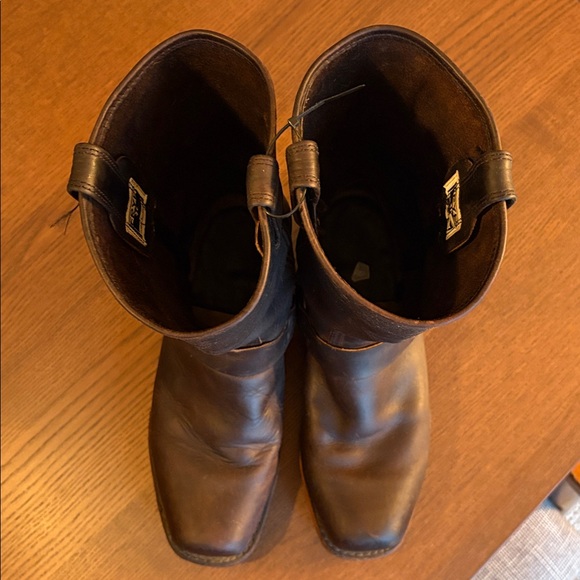 FRYE - 12r Men’s Gaucho/Oiled Leather Harness Boots - Picture 14 of 14